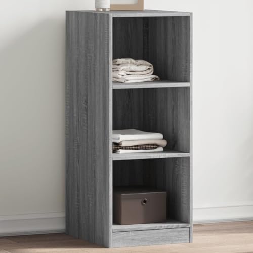 INLIFE Kleiderschrank Grau Sonoma 48x41x102 cm Holzwerkstoff,Heim & Garten,Haushaltsbedarf,Aufbewahrung & Ordnungssysteme,Kleideraufbewahrung,Kleiderständer,Grau,23 KG,840833 von INLIFE