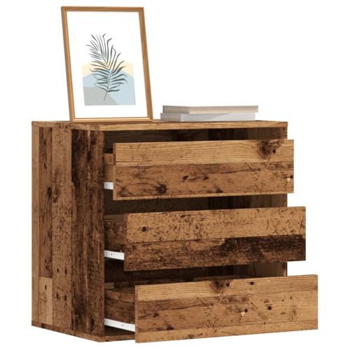 INLIFE Kommode Altholz-Optik 60x41x58 cm Holzwerkstoff,Möbel,Schränke,Kommoden,Braun,21.8 KG,852850 INLIFE Kommode Altholz-Optik 60x41x58 cm Holzwerkstoff,Möbel,Schränke,Kommoden,Braun,21.8 KG,852850 von INLIFE