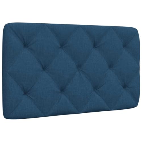 INLIFE Kopfteil-Kissen Blau 90 cm Stoff,Möbel,Betten & Zubehör,Kopf- & Fußenden,Blau,1.8 KG,4019204 von INLIFE