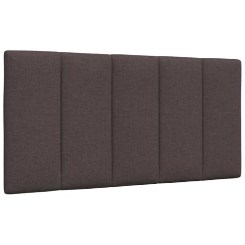 INLIFE Kopfteil-Kissen Hanko Dunkelbraun 100 cm Stoff,Möbel,Betten & Zubehör,Kopf- & Fußenden,Braun,1.4 KG,4019152 von INLIFE