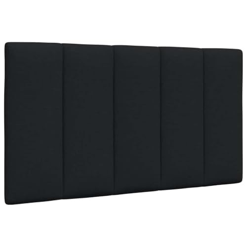 INLIFE Kopfteil-Kissen Hanko Schwarz 90 cm Stoff,Möbel,Betten & Zubehör,Kopf- & Fußenden,Schwarz,1.3 KG,4019144 von INLIFE