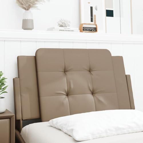INLIFE Kopfteil-Kissen Zadar Cappuccino-Braun 90 cm Kunstleder,Möbel,Betten & Zubehör,Kopf- & Fußenden,Braun,1.4 KG,374840 von INLIFE