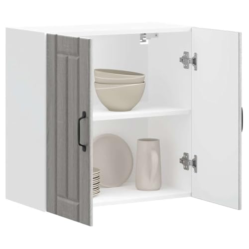 INLIFE Küchen-Hängeschrank Lucca Grau Sonoma Holzwerkstoff,Möbel,Schränke,Küchenschränke,Grau,16.3 KG,853823 INLIFE Küchen-Hängeschrank Lucca Grau Sonoma Holzwerkstoff,Möbel,Schränke,Küchenschränke,Grau,16.3 KG,853823 von INLIFE