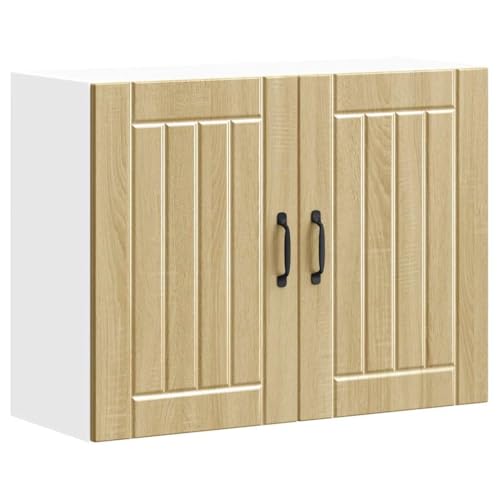 INLIFE Küchen-Hängeschrank Lucca Sonoma-Eiche Holzwerkstoff,Möbel,Schränke,Küchenschränke,Braun,19.6 KG,853830 INLIFE Küchen-Hängeschrank Lucca Sonoma-Eiche Holzwerkstoff,Möbel,Schränke,Küchenschränke,Braun,19.6 KG,853830 von INLIFE