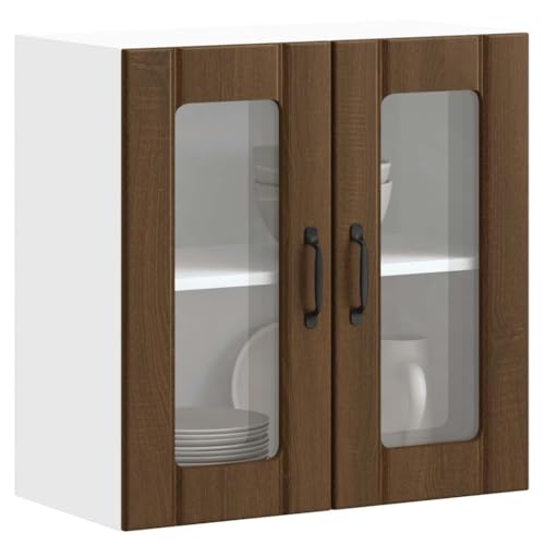 INLIFE Küchen-Hängeschrank mit Glastür Lucca Braun Eichen-Optik,Möbel,Schränke,Küchenschränke,Braun,15.5 KG,853914 INLIFE Küchen-Hängeschrank mit Glastür Lucca Braun Eichen-Optik,Möbel,Schränke,Küchenschränke,Braun,15.5 KG,853914 von INLIFE