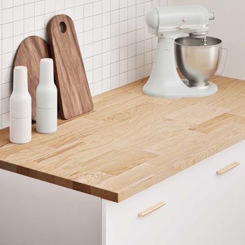 INLIFE Küchenarbeitsplatte 120x63,5x2,7 cm Massivholz Eiche Rechteckig,Möbel,Tischzubehör,Tischplatten,Braun,16.45 KG,4008999 INLIFE Küchenarbeitsplatte 120x63,5x2,7 cm Massivholz Eiche Rechteckig,Möbel,Tischzubehör,Tischplatten,Braun,16.45 KG,4008999 von INLIFE