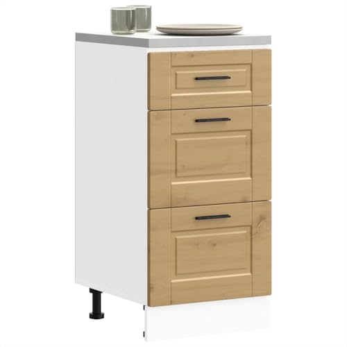 INLIFE Küchenunterschrank Porto Artisan-Eiche Holzwerkstoff,Möbel,Schränke,Küchenschränke,Braun,21.91 KG,854229 INLIFE Küchenunterschrank Porto Artisan-Eiche Holzwerkstoff,Möbel,Schränke,Küchenschränke,Braun,21.91 KG,854229 von INLIFE