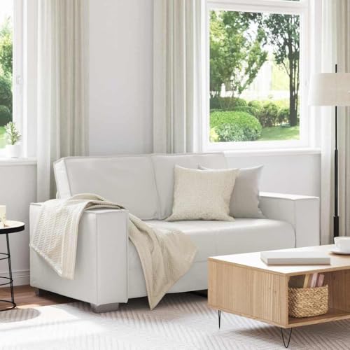 INLIFE Loveseat Sofa 160 cm mit Kissen Weiß Kunstleder,Möbel,Sofas,Weiß,26 KG,4105051 INLIFE Loveseat Sofa 160 cm mit Kissen Weiß Kunstleder,Möbel,Sofas,Weiß,26 KG,4105051 von INLIFE