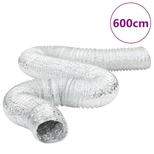 INLIFE Lüftungsschlauch Aluminium 6 m Ø15 cm,Heimwerkerbedarf,Heizen, Belüftung & Klimaanlagen,Luftkanäle,0.8 KG,4008064 von INLIFE