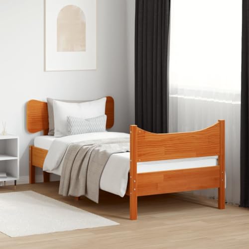 INLIFE Massivholzbett ohne Matratze Wachsbraun 100x200 Kiefernholz,Möbel,Betten & Zubehör,Betten & Bettgestelle,Wachsbraun,23.57 KG,3216389 INLIFE Massivholzbett ohne Matratze Wachsbraun 100x200 Kiefernholz,Möbel,Betten & Zubehör,Betten & Bettgestelle,Wachsbraun,23.57 KG,3216389 von INLIFE