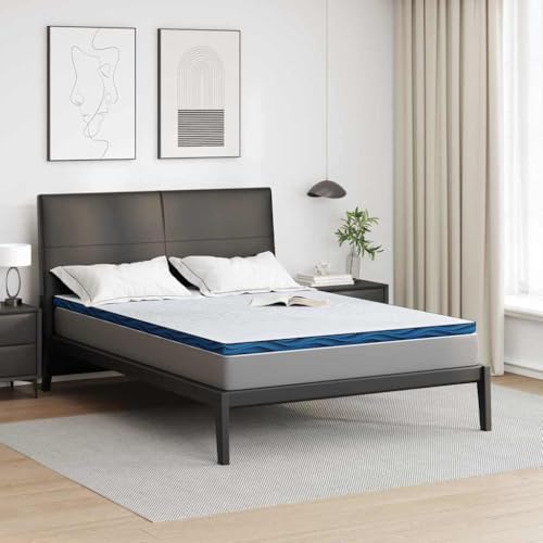INLIFE Matratzenpads Weiß und Blau 140 x 190 cm,Heim & Garten,Haushaltswäsche,Bettwäsche,Matratzenschoner,Matratzenauflagen,Weiß,9.3 KG,4106259 INLIFE Matratzenpads Weiß und Blau 140 x 190 cm,Heim & Garten,Haushaltswäsche,Bettwäsche,Matratzenschoner,Matratzenauflagen,Weiß,9.3 KG,4106259 von INLIFE