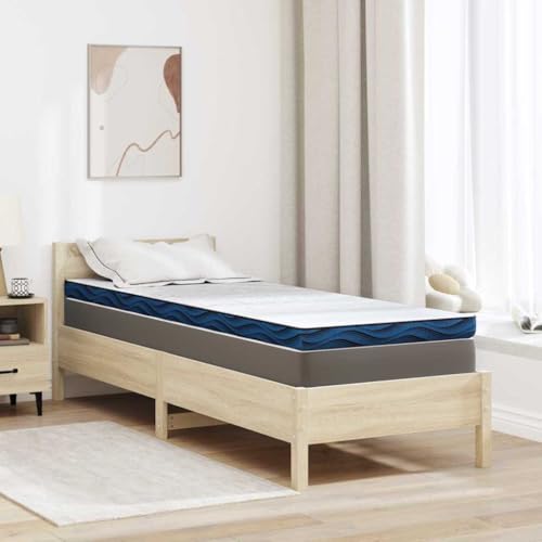 INLIFE Matratzenpads Weiß und Blau 70 x 200 cm,Heim & Garten,Haushaltswäsche,Bettwäsche,Matratzenschoner,Matratzenauflagen,Weiß,6.5 KG,4106264 von INLIFE