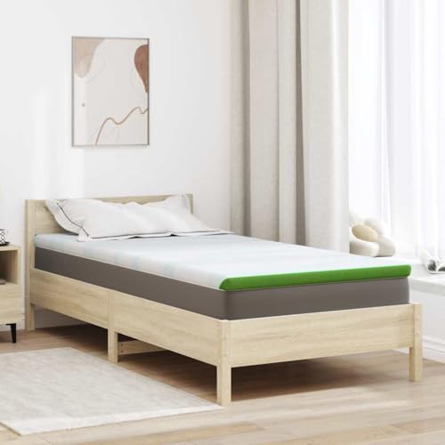 INLIFE Matratzenpads Weiß und Grün 120 x 200 cm,Heim & Garten,Haushaltswäsche,Bettwäsche,Matratzenschoner,Matratzenauflagen,Weiß,7.15 KG,4106170 von INLIFE