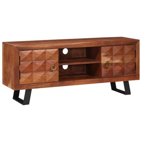 INLIFE Medienlagerungsschränke & Regale mit Tür Braun 112 x 30 x 48 cm,Möbel,Schränke,Mediaaufbewahrung,Braun,24.45 KG,4104019 von INLIFE