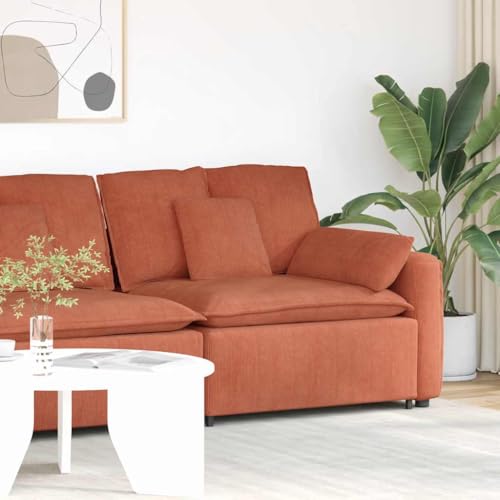 INLIFE Modulares Sofa Endmodul mit Armlehne Kissen Rot Orange 100 cm,Möbel,Sofa-Zubehör,Anbausofas,Orange,27.7 KG,4104414 INLIFE Modulares Sofa Endmodul mit Armlehne Kissen Rot Orange 100 cm,Möbel,Sofa-Zubehör,Anbausofas,Orange,27.7 KG,4104414 von INLIFE