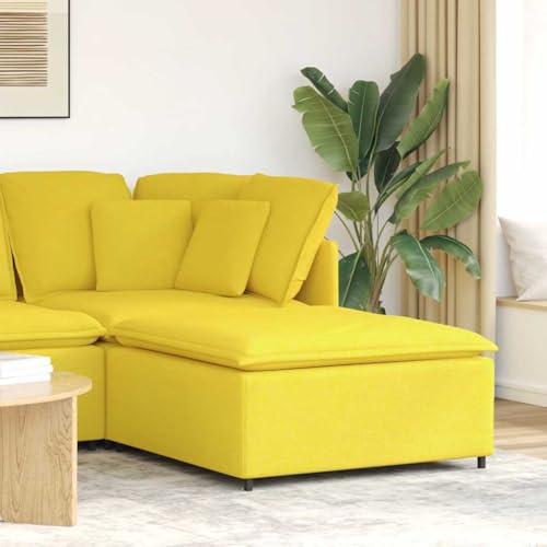 INLIFE Modulares Sofa-Fußhocker-Modul Hellgelb 100x100x48 cm,Möbel,Sofa-Zubehör,Anbausofas,Gelb,16.9 KG,4104485 INLIFE Modulares Sofa-Fußhocker-Modul Hellgelb 100x100x48 cm,Möbel,Sofa-Zubehör,Anbausofas,Gelb,16.9 KG,4104485 von INLIFE