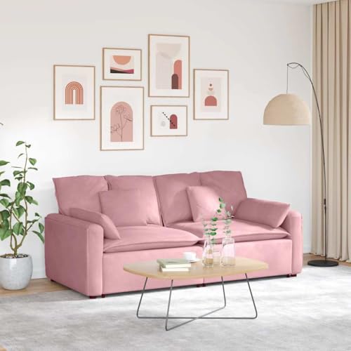 INLIFE Modulares Sofa mit Kissen Rosa,Möbel,Sofa-Zubehör,Anbausofas,Rosa,55.4 KG,3321132 INLIFE Modulares Sofa mit Kissen Rosa,Möbel,Sofa-Zubehör,Anbausofas,Rosa,55.4 KG,3321132 von INLIFE