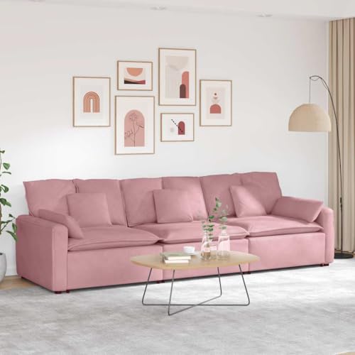 INLIFE Modulares Sofa mit Kissen Rosa,Möbel,Sofa-Zubehör,Anbausofas,Rosa,76.4 KG,3321102 INLIFE Modulares Sofa mit Kissen Rosa,Möbel,Sofa-Zubehör,Anbausofas,Rosa,76.4 KG,3321102 von INLIFE