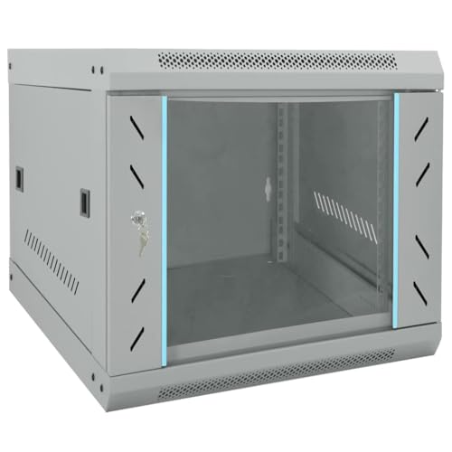 INLIFE Netzwerkschrank mit Speicher Grau 53 x 60 x 45 cm Stahl,Andere,Elektronik,Elektronisches Zubehör,Computerkomponenten,Speichergeräte,Netzwerkspeichersysteme,Grau,12.7 KG,42017654 von INLIFE
