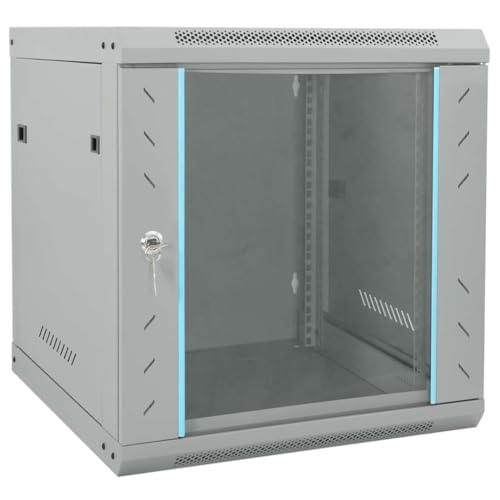 INLIFE Netzwerkschrank mit Speicher Grau 53 x 60 x 60 cm Stahl,Andere,Elektronik,Elektronisches Zubehör,Computerkomponenten,Speichergeräte,Netzwerkspeichersysteme,Grau,13.45 KG,42017658 von INLIFE