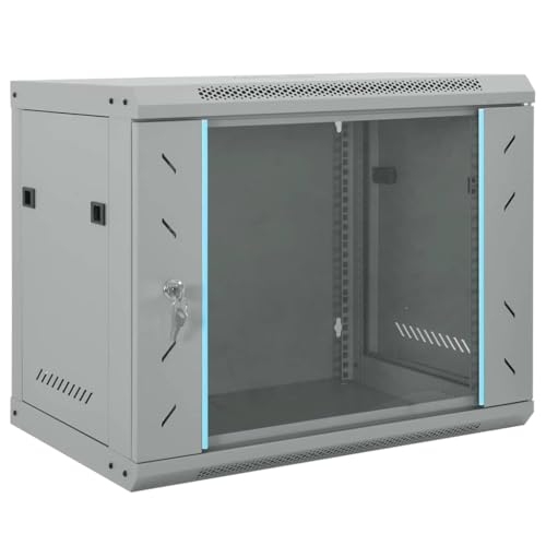 INLIFE Netzwerkschrank mit Speicher Grau 60 x 45 x 50 cm Stahl,Andere,Elektronik,Elektronisches Zubehör,Computerkomponenten,Speichergeräte,Netzwerkspeichersysteme,Grau,11.1 KG,42017637 von INLIFE