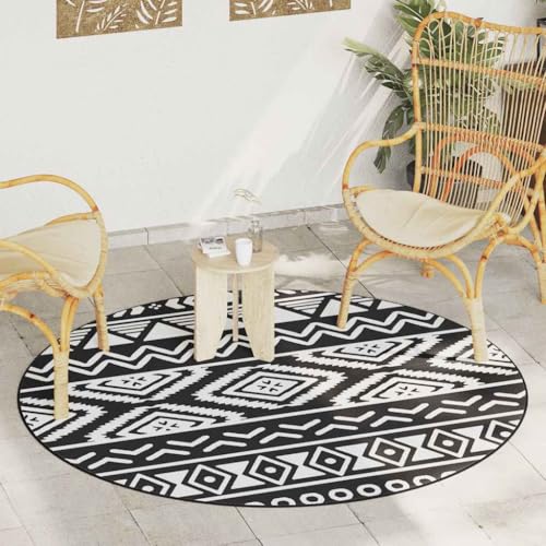 INLIFE Outdoor-Teppich ARAKIL Schwarz Ø200 cm PP,Heim & Garten,Rasen & Garten,Garten & Balkon,Gartenteppiche & Picknickdecken,Schwarz,1.59 KG,368536 INLIFE Outdoor-Teppich ARAKIL Schwarz Ø200 cm PP,Heim & Garten,Rasen & Garten,Garten & Balkon,Gartenteppiche & Picknickdecken,Schwarz,1.59 KG,368536 von INLIFE