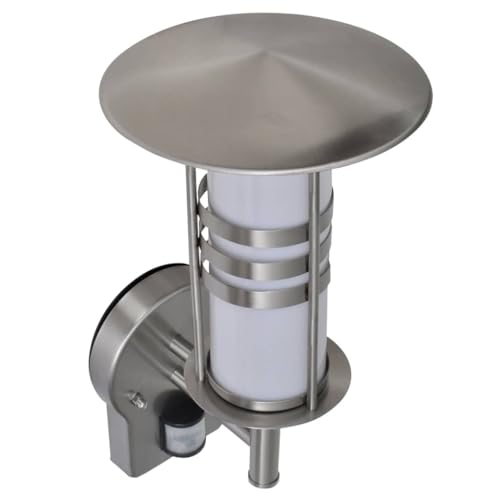 INLIFE Pagoda-förmige Edelstahl-Wandlampe mit dem Sensor,Heim & Garten,Beleuchtung,Außenbeleuchtung,Silber,1.15 KG,41093 INLIFE Pagoda-förmige Edelstahl-Wandlampe mit dem Sensor,Heim & Garten,Beleuchtung,Außenbeleuchtung,Silber,1.15 KG,41093 von INLIFE