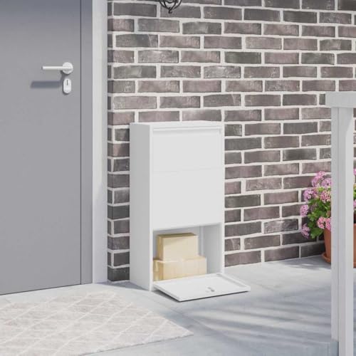 INLIFE Paketdrop-Box mit Speicher mit Tür Weiß 44 x 22 x 82 cm Stahl,Heim & Garten,Dekoration,Briefkästen,Weiß,10.4 KG,874920 INLIFE Paketdrop-Box mit Speicher mit Tür Weiß 44 x 22 x 82 cm Stahl,Heim & Garten,Dekoration,Briefkästen,Weiß,10.4 KG,874920 von INLIFE