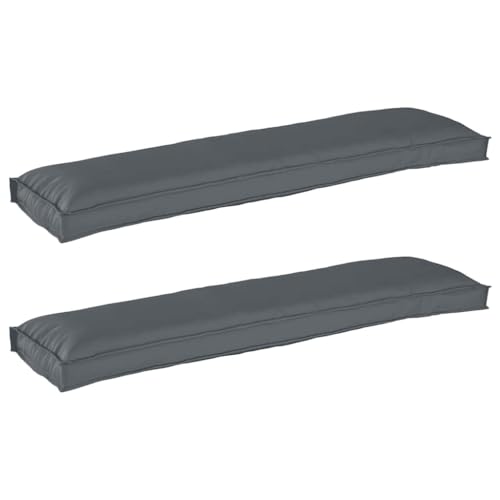 INLIFE Pallet Kissen Set 2 pcs Anthrazit 150 x 40 x 8 cm Ox Stoff,Heim & Garten,Dekoration,Sitzpolster,Anthrazit,4.5 KG,42001708 INLIFE Pallet Kissen Set 2 pcs Anthrazit 150 x 40 x 8 cm Ox Stoff,Heim & Garten,Dekoration,Sitzpolster,Anthrazit,4.5 KG,42001708 von INLIFE