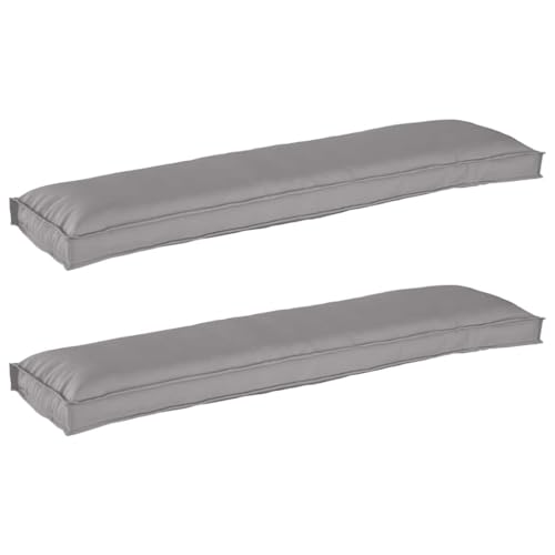 INLIFE Pallet Kissen Set 2 pcs Grau 150 x 40 x 8 cm Ox Stoff,Heim & Garten,Dekoration,Sitzpolster,Grau,4.5 KG,42001709 INLIFE Pallet Kissen Set 2 pcs Grau 150 x 40 x 8 cm Ox Stoff,Heim & Garten,Dekoration,Sitzpolster,Grau,4.5 KG,42001709 von INLIFE