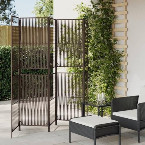 INLIFE Paravent 5-TLG. Braun Poly Rattan,Möbel,Raumteiler,Braun,11.9 KG,365381 INLIFE Paravent 5-TLG. Braun Poly Rattan,Möbel,Raumteiler,Braun,11.9 KG,365381 von INLIFE