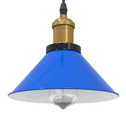 INLIFE Pendelleuchte Höhenverstellbar E27 Dunkelblau Glänzend Ø 22 cm,Heim & Garten,Beleuchtung,Lampen,Blau,1.27 KG,4103444 INLIFE Pendelleuchte Höhenverstellbar E27 Dunkelblau Glänzend Ø 22 cm,Heim & Garten,Beleuchtung,Lampen,Blau,1.27 KG,4103444 von INLIFE