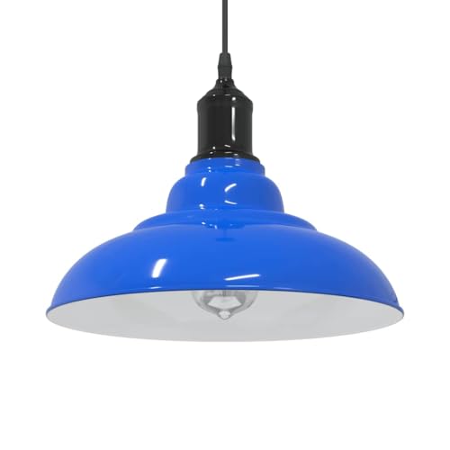 INLIFE Pendelleuchte Höhenverstellbar E27 Dunkelblau Glänzend Ø 31 cm,Heim & Garten,Beleuchtung,Lampen,Blau,1.35 KG,4103436 INLIFE Pendelleuchte Höhenverstellbar E27 Dunkelblau Glänzend Ø 31 cm,Heim & Garten,Beleuchtung,Lampen,Blau,1.35 KG,4103436 von INLIFE