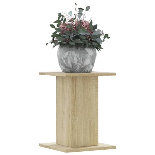 INLIFE Pflanzenständer 2 STK. Sonoma-Eiche 30x30x40 cm Holzwerkstoff,Heim & Garten,Rasen & Garten,Gartenpflege,Pflanzenständer,Braun,9.5 KG,3307848 von INLIFE