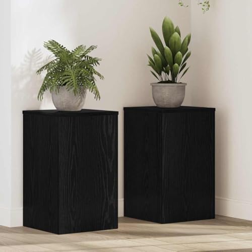 INLIFE Pflanzenständer 2 pcs Schwarze Eiche 30 x 30 x 50 cm,Heim & Garten,Rasen & Garten,Gartenpflege,Pflanzenständer,Schwarz,13.71 KG,869231 INLIFE Pflanzenständer 2 pcs Schwarze Eiche 30 x 30 x 50 cm,Heim & Garten,Rasen & Garten,Gartenpflege,Pflanzenständer,Schwarz,13.71 KG,869231 von INLIFE