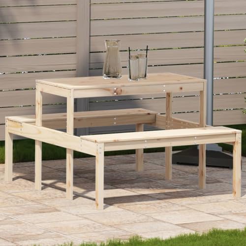 INLIFE Picknicktisch 110x134x75 cm Massivholz Kiefer,Möbel,Gartenmöbel,Gartentische,Braun,19.42 KG,832557 INLIFE Picknicktisch 110x134x75 cm Massivholz Kiefer,Möbel,Gartenmöbel,Gartentische,Braun,19.42 KG,832557 von INLIFE