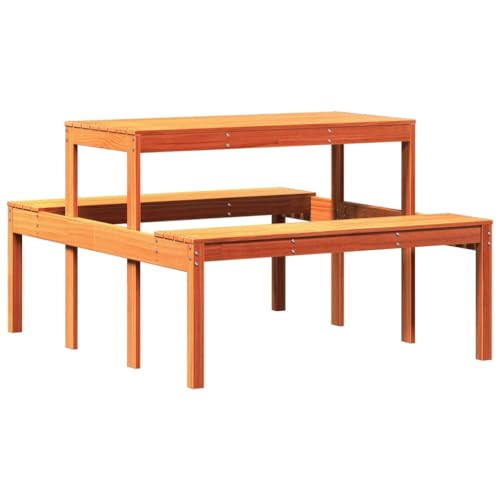 INLIFE Picknicktisch Wachsbraun 110x134x75 cm Massivholz Kiefer,Möbel,Gartenmöbel,Gartentische,Braun,19.42 KG,844647 INLIFE Picknicktisch Wachsbraun 110x134x75 cm Massivholz Kiefer,Möbel,Gartenmöbel,Gartentische,Braun,19.42 KG,844647 von INLIFE