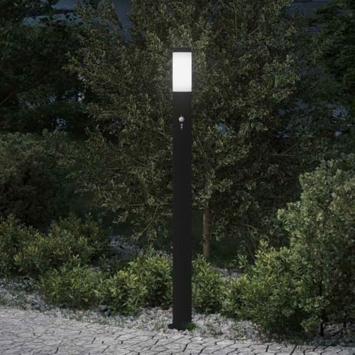 INLIFE Pollerleuchte mit Sensor 110 cm Edelstahl IP44,Heim & Garten,Beleuchtung,Lampen,Schwarz,1.8 KG,4006033 INLIFE Pollerleuchte mit Sensor 110 cm Edelstahl IP44,Heim & Garten,Beleuchtung,Lampen,Schwarz,1.8 KG,4006033 von INLIFE
