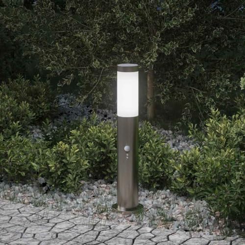INLIFE Pollerleuchte mit Sensor 50 cm Edelstahl IP44,Heim & Garten,Beleuchtung,Lampen,Silber,1 KG,4006005 INLIFE Pollerleuchte mit Sensor 50 cm Edelstahl IP44,Heim & Garten,Beleuchtung,Lampen,Silber,1 KG,4006005 von INLIFE