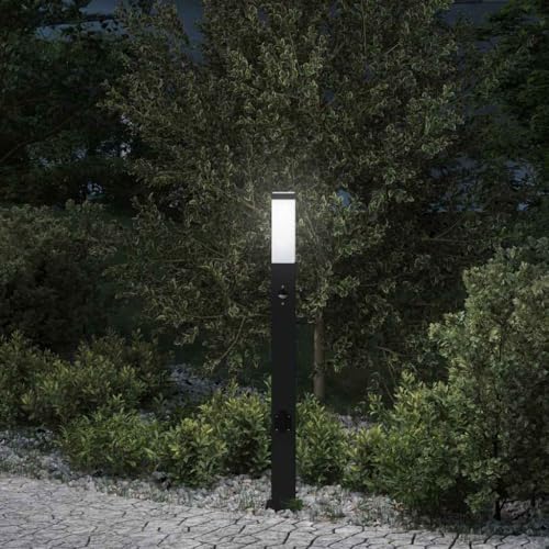 INLIFE Pollerleuchte mit Sensor und Steckdose 80 cm Schwarz IP44,Heim & Garten,Beleuchtung,Lampen,Schwarz,1.6 KG,4006091 INLIFE Pollerleuchte mit Sensor und Steckdose 80 cm Schwarz IP44,Heim & Garten,Beleuchtung,Lampen,Schwarz,1.6 KG,4006091 von INLIFE