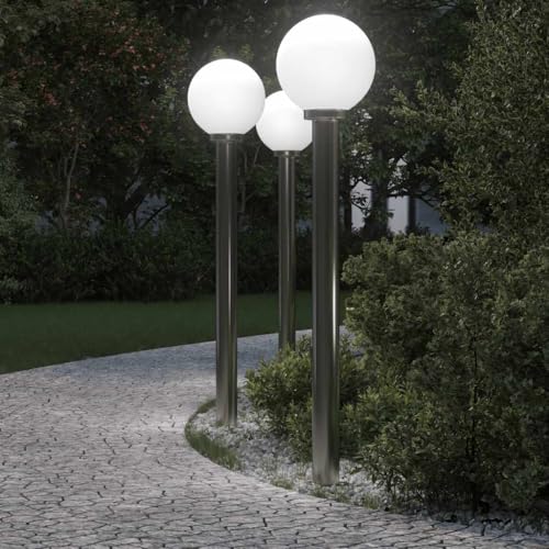 INLIFE Pollerleuchten 3 STK. 120 cm Edelstahl IP44,Heim & Garten,Beleuchtung,Lampen,Silber,6.15 KG,4006098 INLIFE Pollerleuchten 3 STK. 120 cm Edelstahl IP44,Heim & Garten,Beleuchtung,Lampen,Silber,6.15 KG,4006098 von INLIFE