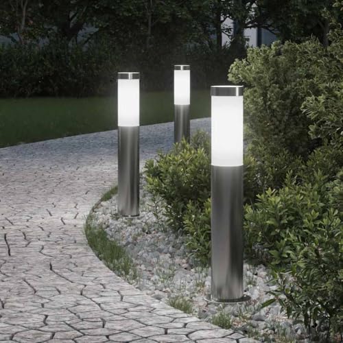 INLIFE Pollerleuchten 3er 50 cm Edelstahl IP44,Heim & Garten,Beleuchtung,Lampen,Silber,2.65 KG,4006000 INLIFE Pollerleuchten 3er 50 cm Edelstahl IP44,Heim & Garten,Beleuchtung,Lampen,Silber,2.65 KG,4006000 von INLIFE