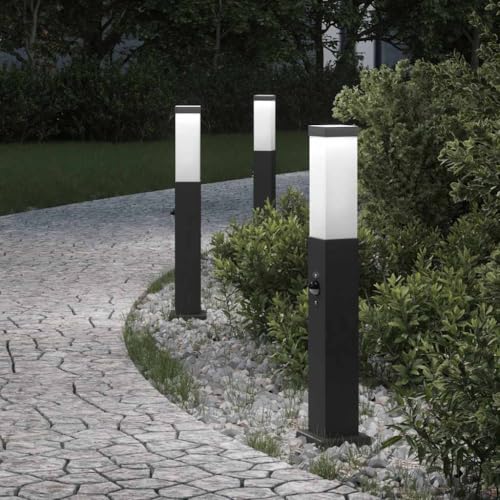 INLIFE Pollerleuchten mit Sensor 3 STK. 50 cm Schwarz IP44,Heim & Garten,Beleuchtung,Lampen,Schwarz,3 KG,4006078 INLIFE Pollerleuchten mit Sensor 3 STK. 50 cm Schwarz IP44,Heim & Garten,Beleuchtung,Lampen,Schwarz,3 KG,4006078 von INLIFE
