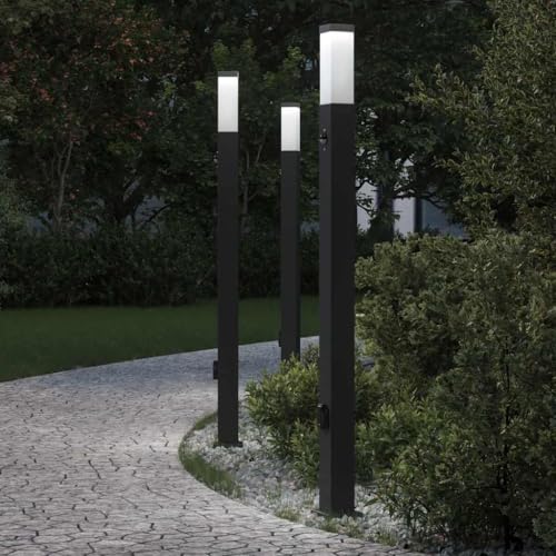 INLIFE Pollerleuchten mit Sensor&Steckdose 3 STK. 110 cm Schwarz IP44,Heim & Garten,Beleuchtung,Lampen,Schwarz,5.5 KG,4006094 INLIFE Pollerleuchten mit Sensor&Steckdose 3 STK. 110 cm Schwarz IP44,Heim & Garten,Beleuchtung,Lampen,Schwarz,5.5 KG,4006094 von INLIFE