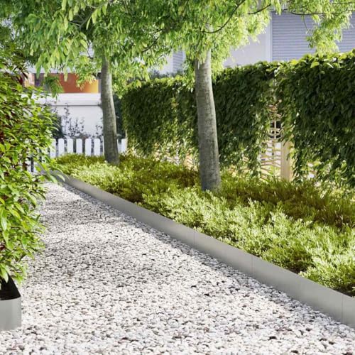 INLIFE Rasenkanten 10 pcs Silber 100 x 0.5 x 20 cm Verzinkter Stahl,Heimwerkerbedarf,Hauseinzäunung,Beeteinfassungen,Silber,9 KG,865961 INLIFE Rasenkanten 10 pcs Silber 100 x 0.5 x 20 cm Verzinkter Stahl,Heimwerkerbedarf,Hauseinzäunung,Beeteinfassungen,Silber,9 KG,865961 von INLIFE