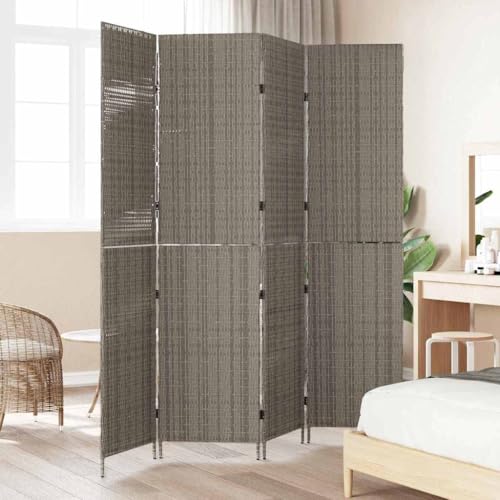 INLIFE Raumteiler Falten Manuell Grau 195 x 180 cm Poly-Rattan,Möbel,Raumteiler,Grau,14 KG,42003674 INLIFE Raumteiler Falten Manuell Grau 195 x 180 cm Poly-Rattan,Möbel,Raumteiler,Grau,14 KG,42003674 von INLIFE