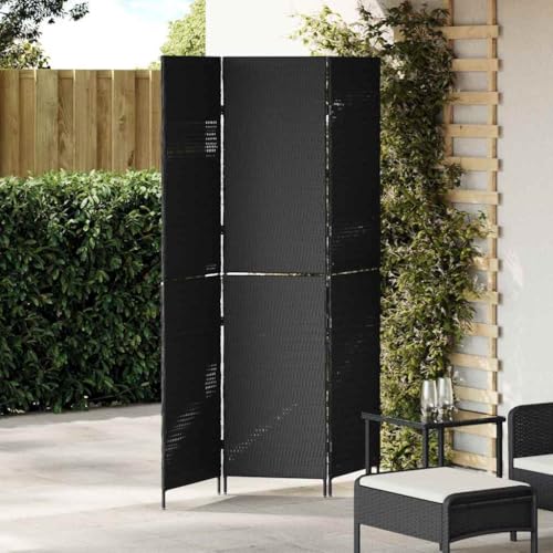 INLIFE Raumteiler Falten Manuell Schwarz 146 x 180 cm Poly-Rattan,Möbel,Raumteiler,Schwarz,10.8 KG,42003668 INLIFE Raumteiler Falten Manuell Schwarz 146 x 180 cm Poly-Rattan,Möbel,Raumteiler,Schwarz,10.8 KG,42003668 von INLIFE