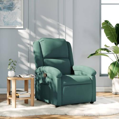 INLIFE Relaxsessel Dunkelgrün Samt,Möbel,Stühle,Sessel,Grün,19.3 KG,371799 von INLIFE
