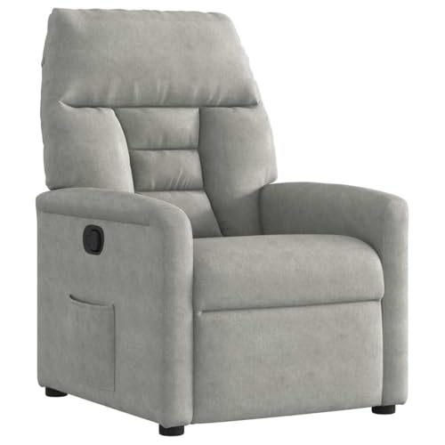 INLIFE Relaxsessel Hellgrau Mikrofasergewebe,Möbel,Stühle,Sessel,Grau,18.7 KG,4015564 INLIFE Relaxsessel Hellgrau Mikrofasergewebe,Möbel,Stühle,Sessel,Grau,18.7 KG,4015564 von INLIFE