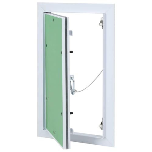 INLIFE Revisionsklappe Weiß 25 x 45 cm Aluminium und Gipskarton,Heimwerkerbedarf,Baumaterialien,Luken,Weiß,1.53 KG,4018454 von INLIFE